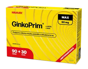 Walmark GinkoPrim MAX limitovaná edice 2025 90 + 30 tablet NAVÍC