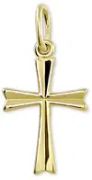 Soliter Zlatý prívesok Krížik 242 001 00013 10