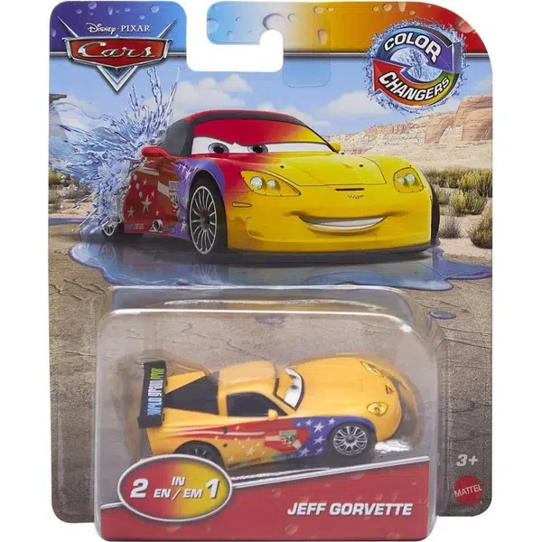 Disney Cars color changers Jesenná edícia Jeff Gorvette