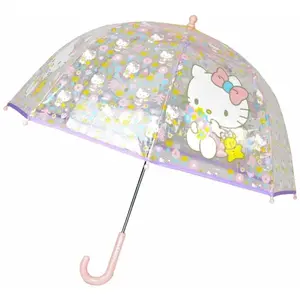 Hello Kitty transparentný dáždnik, 48 cm DPL12