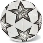 Alltoys Lopta kožená futbalová strieborná č.5