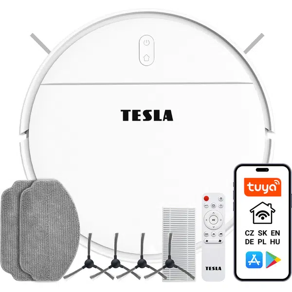 TESLA RoboStar iQ100 - Robotický vysávač a mop 2v1