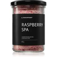 Almara Soap Bath Salt relaxačná soľ do kúpeľa s vôňou Raspberry Spa 450 g