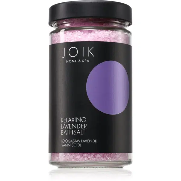 JOIK Home & Spa Lavender relaxačná soľ do kúpeľa 450 g