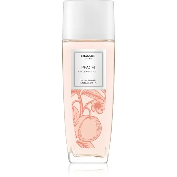 Chanson Chanson d'Eau Les Eaux Du Monde Peach telový sprej pre ženy 75 ml