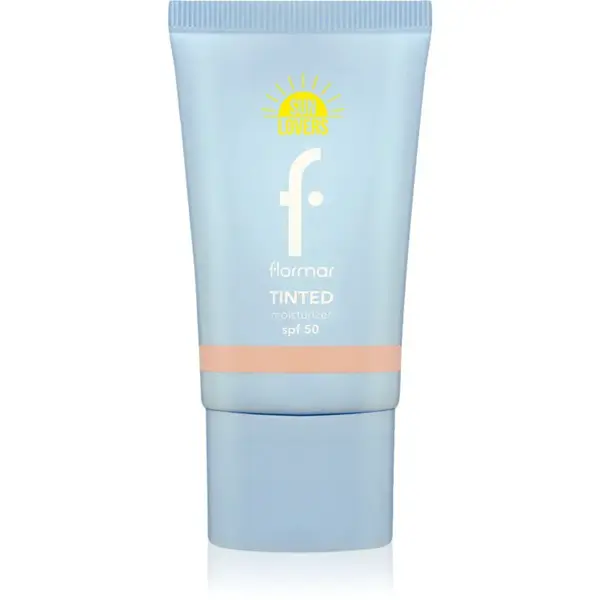 flormar Sun Lovers Tinted Moisturizer SPF 50 tónovací hydratačný krém SPF 50 Soft Beige 30 ml