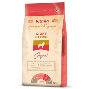 Fitmin Dog Medium Light 12 kg | Granule pre psov