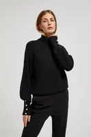 Marisse Women's Sweater Z-Sw-4556 Black