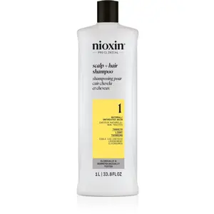 Nioxin System 1 šampón proti vypadávaniu vlasov 1000 ml