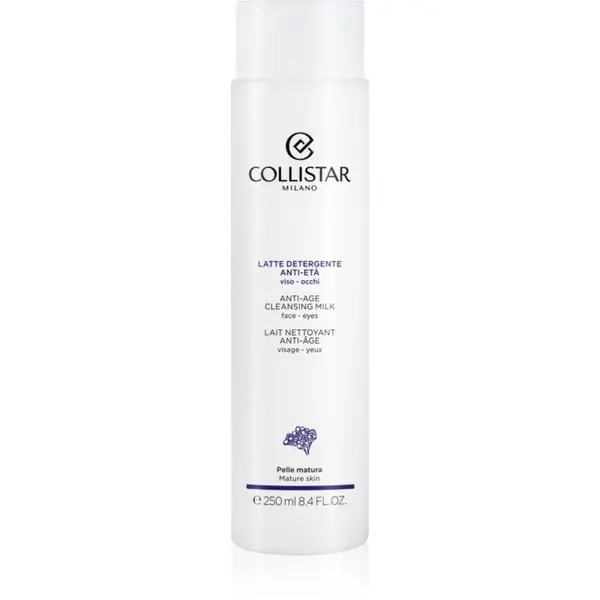 Collistar Cleansing Anti-age čistiace mlieko na omladenie pleti 250 ml
