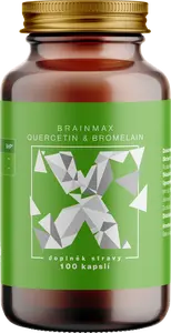 BRAINMAX Quercetin & Bromelain 100 kapsúl