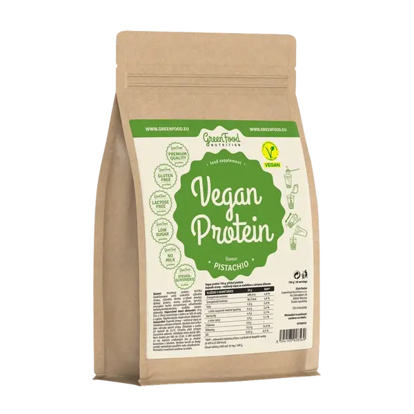 GREENFOOD NUTRITION Vegan protein Pistachio 750 g