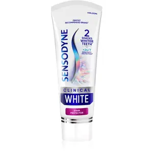 Sensodyne Clinical White Stain Protector bieliaca zubná pasta 75 ml