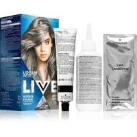 Schwarzkopf LIVE Urban Metallics permanentná farba na vlasy odtieň U72 Dusty Silver 1 ks