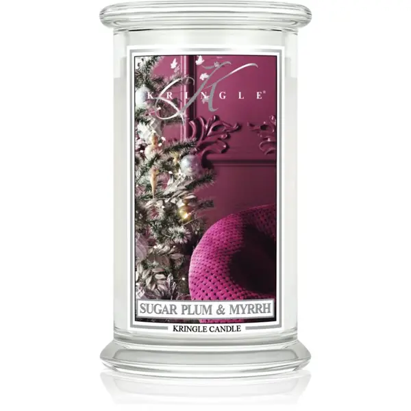 Kringle Candle Sugar Plum & Myrrh vonná sviečka 624 g