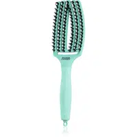 Olivia Garden Fingerbrush Boar & Nylon kefa na vlasy so štetinami z nylonu a diviaka Arctic Teal 1 ks