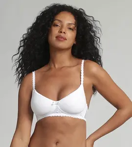 PLAYTEX WIREFREE PADDED BRA - Dámska podprsenka bez kostíc - biela