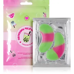 I Heart Revolution Bubble Tea Honeydew Milk Tea regeneračná a hydratačná maska na tvár 2 ks