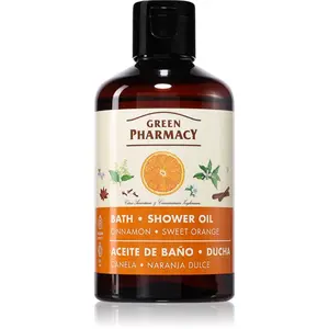 Green Pharmacy Cinnamon & Sweet orange Bath Oil sprchový olej škorica 250 ml