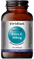 VIRIDIAN Extra C 550mg 150 kapsúl