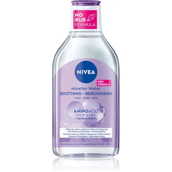 NIVEA Soothing micelárna čistiaca voda pre citlivú pleť 400 ml