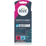 Veet Professional voskové depilačné pásiky na tvár pre citlivú pleť 40 ks