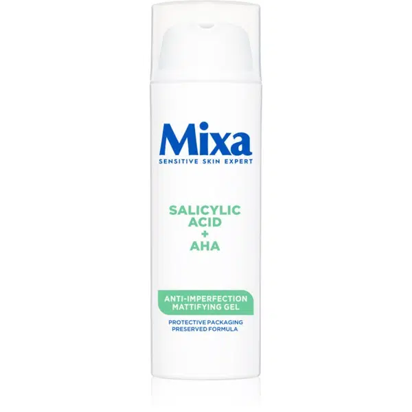 Mixa Anti-Imperfection Mattifying Gel zmatňujúci gélový krém proti nedokonalostiam pleti 50 ml