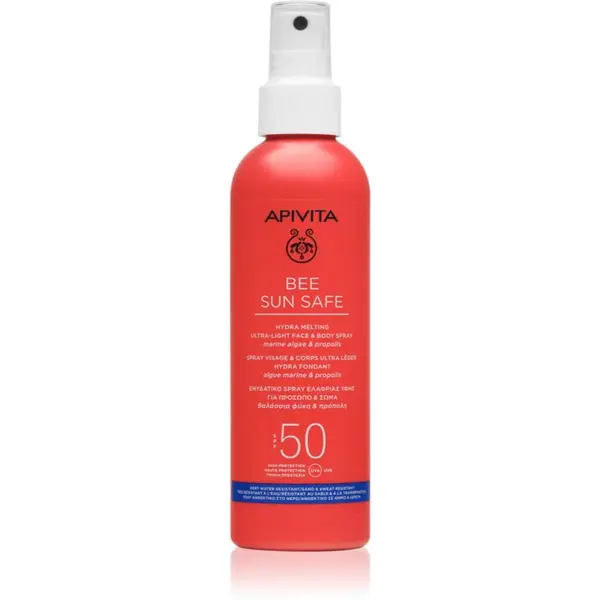 Apivita Bee Sun Safe Hydra Melting Ultra-Light Spray SPF50 ochranné opaľovacie mlieko v spreji SPF 50 200 ml