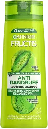 GARNIER Fructis Antidandruff upokojujúci šampón na všetky typy vlasov s lupinami, 250 ml