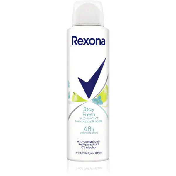 Rexona Blue Poppy & Apple deodorant sprej 150 ml