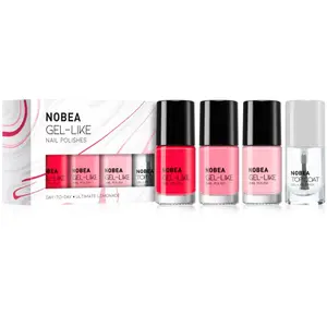 NOBEA Day-to-Day 4-Piece Gel-like Nail Polish set sada lakov na nechty Ultimate Lemonade