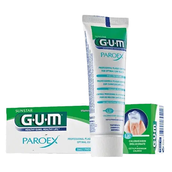 GUM zubná pasta PAROEX 75 ml