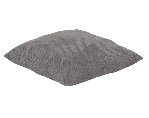 Dekoračný/sedací vankúš Piano 58x58 cm, strieborný%