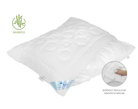 Vankúš Mona Lucy Bamboo 70x90 cm, prešívaný%