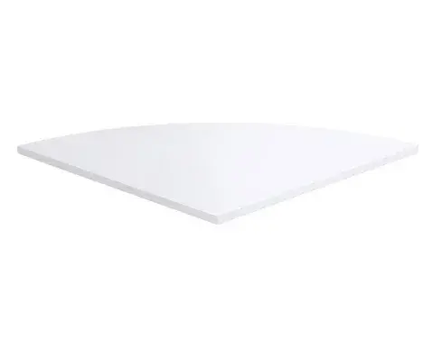 Rohový nadstavec k stolu Calvia, biela%