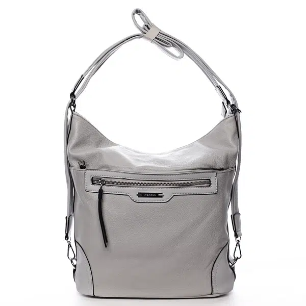 Dámsky kabelko/batoh šedý - Romina & Co Bags Zilla