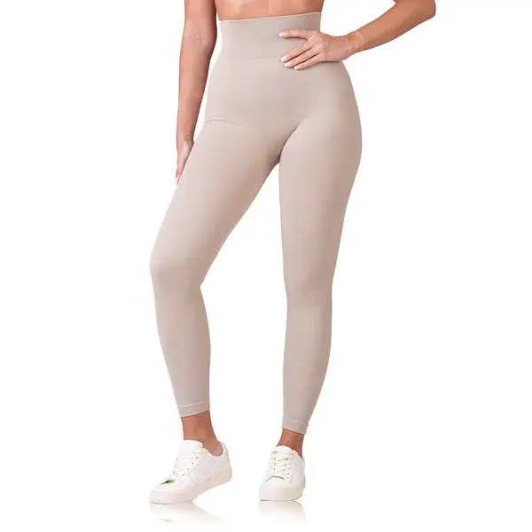 Bellinda 
RELAX & GO RIB OPTIC LEGGINGS - Women's fashion leggings - taupe