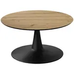 Boxxx KONFERENČNÍ STOLEK, černá, dub artisan, kov, kompozitní dřevo, 80/80/42 cm