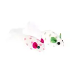 GimCat hračka pre mačku - bodkovaná myš 2 ks