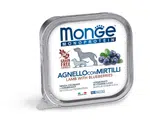 Monge Dog Monoprotein Fruits paté - jahňacina a čučoriedky 150 g