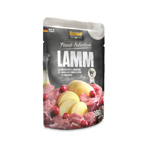 Belcando Finest Selection - jahňacie so zemiakmi a brusnicami 125 g