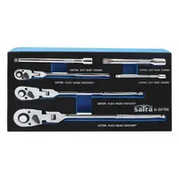 Sada 6 dílů Ráčnových klíčů s prodloužením- SATRA