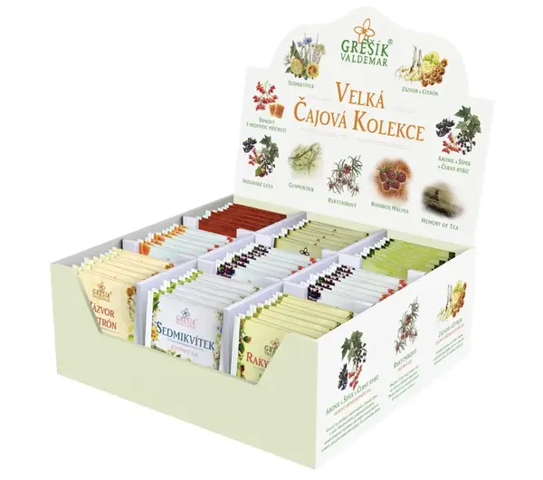 Velká čajová kolekce