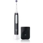 Oral-B iO3 White Clean elektrický zubní kartáček s pouzdrem na nabíječku Matte Black 1 ks