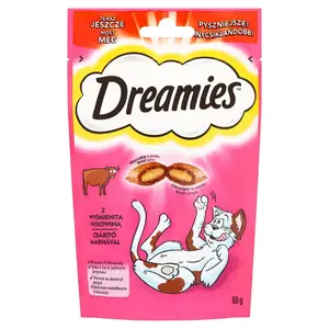 Dreamies pamlsky pro kočky s hovězím 60 g