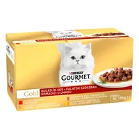 Gourmet Gold Sousta v marinádě multipack 12 x (4 x 85 g)