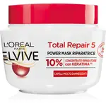 L’Oréal Paris Elseve Total Repair 5 regenerační maska na vlasy s keratinem 300 ml