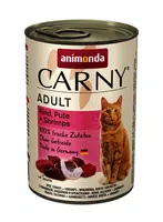 Animonda Cat Carny Adult, hovězí, krůta a krevety 6 x 200 g (83708)