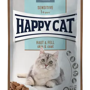 Happy Cat Sensitive Skin & Coat kapsičky 20 x 85 g