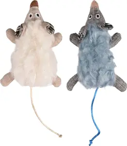 Flamingo plyšová myš s kočičí mátou 1 ks